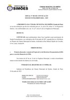 EDITAL Nº 002 DE CONVOCAÇÃO