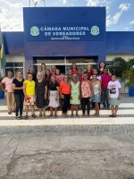 A CÂMARA MUNICIPAL RECEBEU A VISITA DO GRUPO DE IDOSOS DE SIMÕES