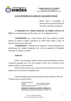 ATO DA PRESIDÊNCIA