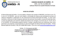 Aviso de Dispensa 004-2025