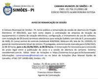 Aviso remarcação de data do Pregão Eletrônico 003-2025