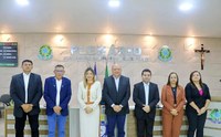 Câmara Municipal realiza sessão com aprovação de matérias.