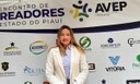 GRACINHA XAVIER, PRESIDENTE DA CÂMARA DE SIMÕES, PARTICIPA DO ENCONTRO DE VEREADORES DO PIAUÍ
